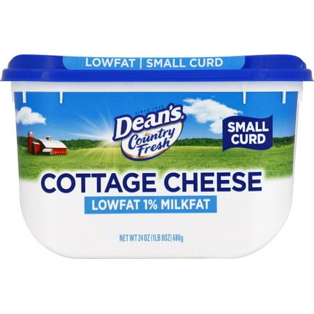 Dean S Country Fresh 1 Milk Fat Small Curd Cottage Cheese 24 Oz