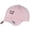 Pink, variant on Unisex Embroidered Adjustable Low Profile Baseball Dad Cap Hat, Cute But Psycho, Burnt Orange