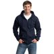thumbnail image 1 of Sudadera con capucha y cierre completo de tejido Fleece Essential de Port & Company? Tall. PC90ZHT Puerto & Compa??a PC90ZHT, 1 of 1