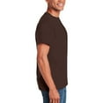thumbnail image 5 of Gildan - Short Sleeve T-Shirt for Men's - L Size | 100% Heavy Cotton Crew Neck Tee, Assorted Color T-Shirt, 5.3 Oz | Single Pack - Dark Chocolate, 5 of 5