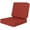 red, variant on Favoyard Outdoor Deep Seat Cushion Set, 22 x 22 Inch Rainproof & 3-Year Fade Resistant Wicker Furniture Cushions with Ties for Chair, Sofa, Couch