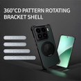 thumbnail image 2 of For Xiaomi 15 Pro Case Compatible with MagSafe CD Vein Kickstand TPU + PC Phone Cover, 2 of 4