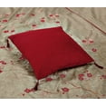thumbnail image 6 of Chezmoi Collection 7-piece Luxury Red Cherry Blossoms Floral Embroidery Bedding Comforter Set, Queen, 6 of 9