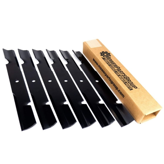 (6) Blades for Ferris and Snapper 61" ICD Sloped Nose Decks 5101755