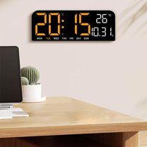 sruoe Alarm Clock, Digital Clocks, Clock Alarm Bedside, Clock Alarm Radio, Clock Alarm Digitalalarm, Mirror Digital Clock, Heavy Sleepers Alarm Clock, Plastic