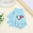 thumbnail image 2 of QBABYOO Toddler Gloves Stretchy Warm Winter Gloves Cold Weather Gloves for Boys & Girls, 2 of 5