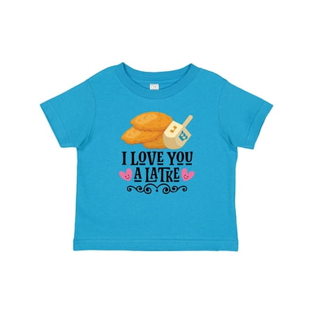 

Inktastic Hanukkah Cute Latke Dreidel Gift Baby Girl T-Shirt