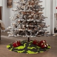 thumbnail image 4 of Sikiie Cute Cartoon Dinosaurs Nativity Christmas Tree Skirt, Jesus Christian Winter Holiday Tree Mat Decoration(30-48IN)36", 4 of 6