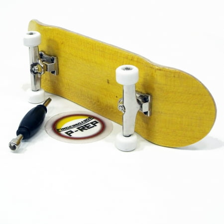 P Rep 30mm Yellow Starter Wooden Fingerboard Complete Walmart