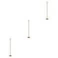 thumbnail image 2 of Baohd Contemporary Table Number Holder Photo Stand for Trendy Hotel Settings Gold 35cm 3Set, 2 of 6