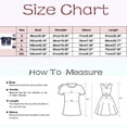 thumbnail image 2 of Women's Fashionable Summer Double Printed Round Neck Short Sleeved Holiday Casual T Shirt Top, 2 of 4