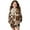 Brown Cow, variant on Boho Mandala Daisy Flower Print Girls Long Hoodies Dress Hooded Sweatshirt Graphic Pullover Long Hoodies Long Sleeve Shirt Fall Clothes Aesthetic Sweater Shirt Outfits, 11-12 Years