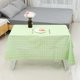 thumbnail image 4 of PEVA impermeable respetuoso con el medio ambiente mantel de mesa paño de limpieza cubierta de mantel de fiesta (verde), 4 of 8