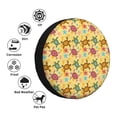 thumbnail image 4 of Rateoe Ocean And Sea And Sand Pattern Tire Cover Wheel Protectors Weatherproof Wheel Covers Universal Fit for Trailer Rv SUV Truck Camper Travel Trailers Accessories-14 inch, 4 of 6