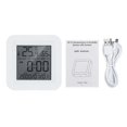 thumbnail image 1 of WIFI Temperature & Humidity Sensor with LCD Screen LCD Digital Indoor Thermometer Hygrometer Room Hygrothermograph Thermo-Hygrometer with Calendar, 1 of 4