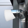thumbnail image 1 of COOPHYA Duct Inline Reducer Duct Connector Plastic For Kitchen Installation 1Pack, 1 of 8