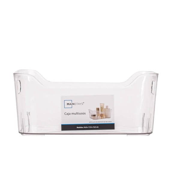 Caja Mainstays con Asas Transparente 10 l