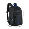 thumbnail image 3 of Nylon Large Capacity Outdoor Travel Backpack with Laptop Compartment for School and Commuting, 3 of 6