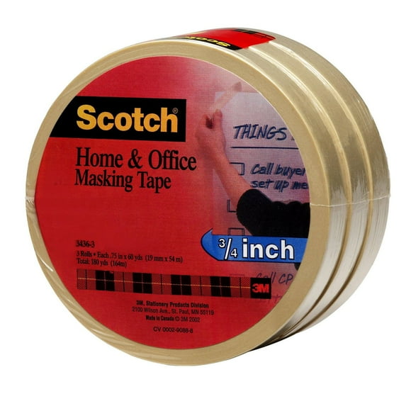 Ruban de masquage Expressions Scotch® 3436-3-C 3 Roleaux Par Paquet