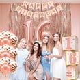 thumbnail image 4 of Happy Greetings Sweet 16 Party Decorations Kit for Girls, Rose Gold 16th Birthday Boxes, Balloon, Birthday Banner & Party Supplies Set for Women - 44 PCS, 4 of 9