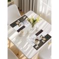 thumbnail image 5 of Texas Stars Vintage Placemats Set of 8, Bless OurHome Pots Country Wooden Plank Placemats for Dining Table, Place Mats for Kitchen Tabletop, Waterproof Wipeable Dining Table Mats Set, 5 of 9