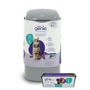 Litter Genie Easy Roll Cat Litter Disposal Pail, Odor Control, Includes Refill Bags & Scoop