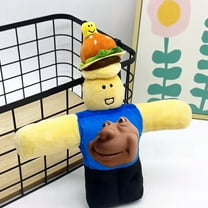 FlareFable New Forsaken Chance 007n7 Plush Toys, 9.84" Character Forsaken Hamburger Man Stuffed Figure Dolls, Collectible Forsaken Plushie Toy, Great Birthday Christmas Halloween Gifts & Decorations