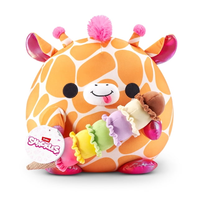 Snackles de peluche sin licencia de la serie 1 LOLA de 35 cm con Snack Acc