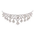 thumbnail image 3 of MasteelfCA Delicate Rhinestone Headdress Creative Bride Crown Decoration for Wedding, 3 of 8