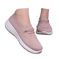 thumbnail image 3 of oqasdz Women Casual Shoes Slip On Soft Sole Platform Mesh Breathable Walking Shoes Fashion Loafers Comfortable Everyday Outdoor Summer, 3 of 7