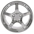 thumbnail image 2 of 18 inch Chrome Wheels Set Fit C4 Corvette, Camaro - C5 Style Deep Dish Chrome 18x9.5 Rims - SET Fits select: 1988-1996 CHEVROLET CORVETTE, 1993-1997 CHEVROLET CAMARO Z28, 2 of 5