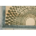 thumbnail image 5 of Nourison Graphic Illusions Geometric Teal 7'9" x 10'10" Area Rug, (8 x 11), 5 of 6