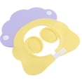 thumbnail image 1 of Gorro de baño para bebé, herramienta para lavar el cabello, repelente al agua, doble protección para los oídos, sombrero para niños adultos (amarillo), 1 of 8