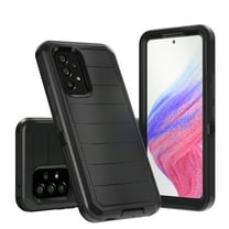 NIFFPD Samsung A53 5G Case,Galaxy A53 5G Case, Dual Layer Heavy-Duty Rugged Shockproof Anti-Drop Protective Case for Samsung Galaxy A53 5G Black