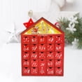 thumbnail image 3 of Rojo Adviento de cuenta de regresiva Calendario 24 Cajones 15 "H, 3 of 8