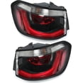 thumbnail image 5 of Kojem Pair Tail Light Compatible with 2017-2020 Jeep Compass Rear Taillight Brake Lamp W/ Blub Replacement for CH2804115, CH2805115, 55112838AC, 55112839AC (Driver Side&Passenger Side), 5 of 7