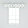 thumbnail image 2 of Ambesonne Vintage Window Valance, Bikes Hipster Retro, 54" X 12", Soft Pink Blue, 2 of 3