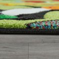 thumbnail image 2 of Kids Rug for Nursery Jungle Animals Green, 2 of 3