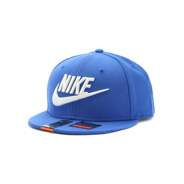 584169 Futura Nike Blue/White Snapback Hat True 2 Royal