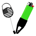 thumbnail image 3 of Lighter Leash - Retractable Holder - Flag Series 3-Pack Standard Size, 3 of 4