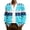 #02Sky Blue, variant on Men's Casual V-Neck Knit Cardigan, Button Closure Lightweight Long Sleeve Top for Comfortable Daily Outfits Turquoise M