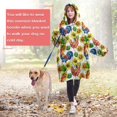 thumbnail image 4 of Wearable Oversized Blanket,Sunflower Chicken Pattern Wearable Blanket Hoodie for Adults,Cozy Hooded Blankets with Super Pockets,Super Warm Fuzzy Pullover for Women & Men, 4 of 6