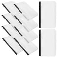 thumbnail image 2 of Miangastore File Bags Pvc Black 10Pcs 6.68x4.21x0.04in, 2 of 9