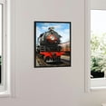 thumbnail image 3 of Nawypu Locomotive Steam Engine Old Train Rail Canvas Poster Bedroom Decor Sports Landscape Office Room Decor Gift, Poster Wall Art Decor Print Picture Paintings for Living Room Bedroom Decoration, 3 of 4