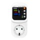 thumbnail image 1 of Estabilizador de Voltaje y Protector de Corriente con Enchufe Inteligente WiFi Tuya, Medidor de Energía Multifuncional, Enchufe de la UE, 1 of 5