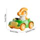 thumbnail image 3 of Coche de juguete con forma de dinosaurio, coche de juguete de inercia, coche de juguete de plástico, 3 of 6