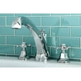 thumbnail image 3 of Kingston Brass KS4322BX Roman Tub Filler Metal Cross Ha KS4322BX, 3 of 3