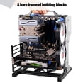 thumbnail image 3 of Open Air Pc Case, Pc Test Bench Open Frame Computer Case Vertical Handle ATx M ATX / ITX Open Chassis Vertical Overclocking Test Platform Chassis Rack, 3 of 7