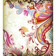 thumbnail image 3 of Ambesonne Colorful Duvet Cover Sets, Flower Bouquet Paisley, 2-Twin, Grey Yellow and Multicolor, 3 of 4