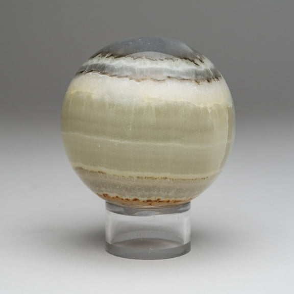 Green Onyx Sphere from Mexico (1.5 lbs)